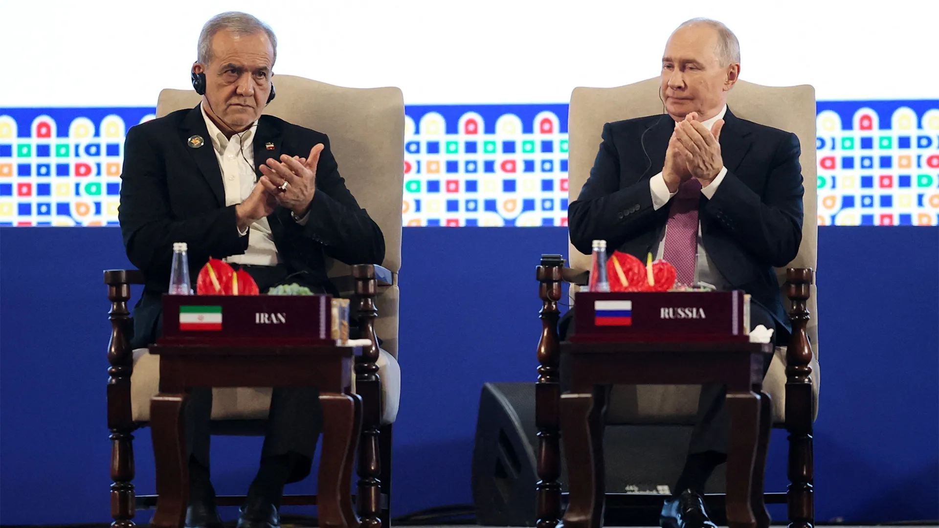 Poutine et Pezeshkian critiquent la domination américaine avant le sommet des BRICS