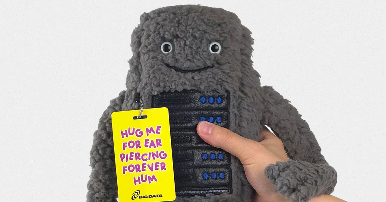 Adoptez cette peluche de centre de données et écoutez son cri perçant